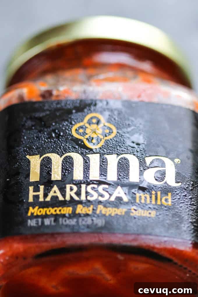 Jar of harissa