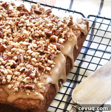 Caramel Apple Blondies on a cooling rack