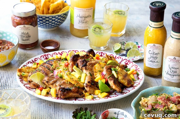 Grilled Cubano Chicken - Bakers Royale