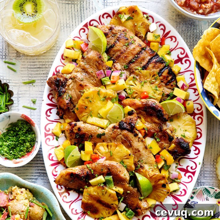 Grilled Mojo Chicken