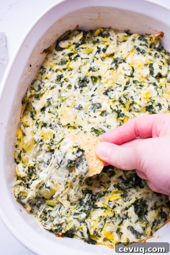 Favorite Spinach Artichoke Dip