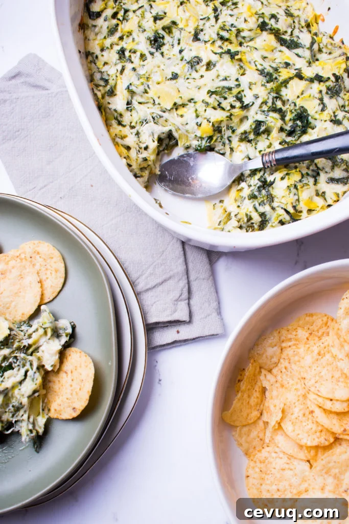 Favorite Spinach Artichoke Dip
