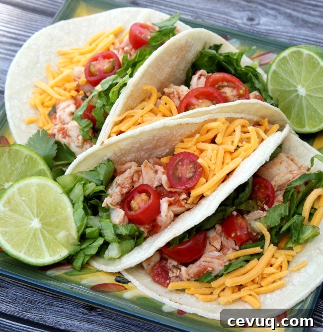 Ten Minute Chicken Tacos