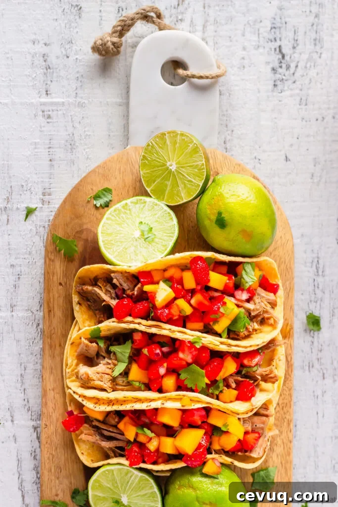 pressure cooker pork tacos