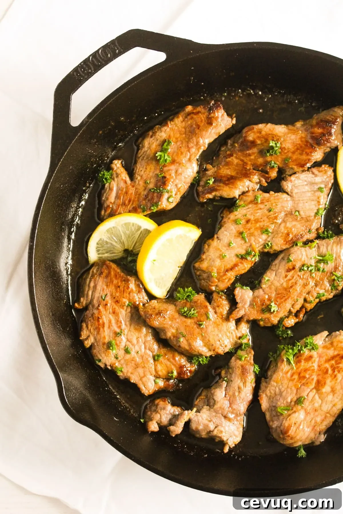 Veal Escalopes in Lemon Sauce by Where is My Spoon // FoodNouveau.com