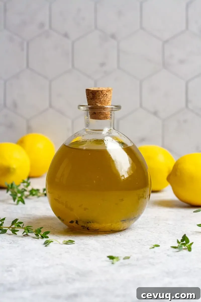 Lemon Olive Oil by Champagne Tastes // 30 Zesty & Bright Savory Lemon Recipes // FoodNouveau.com