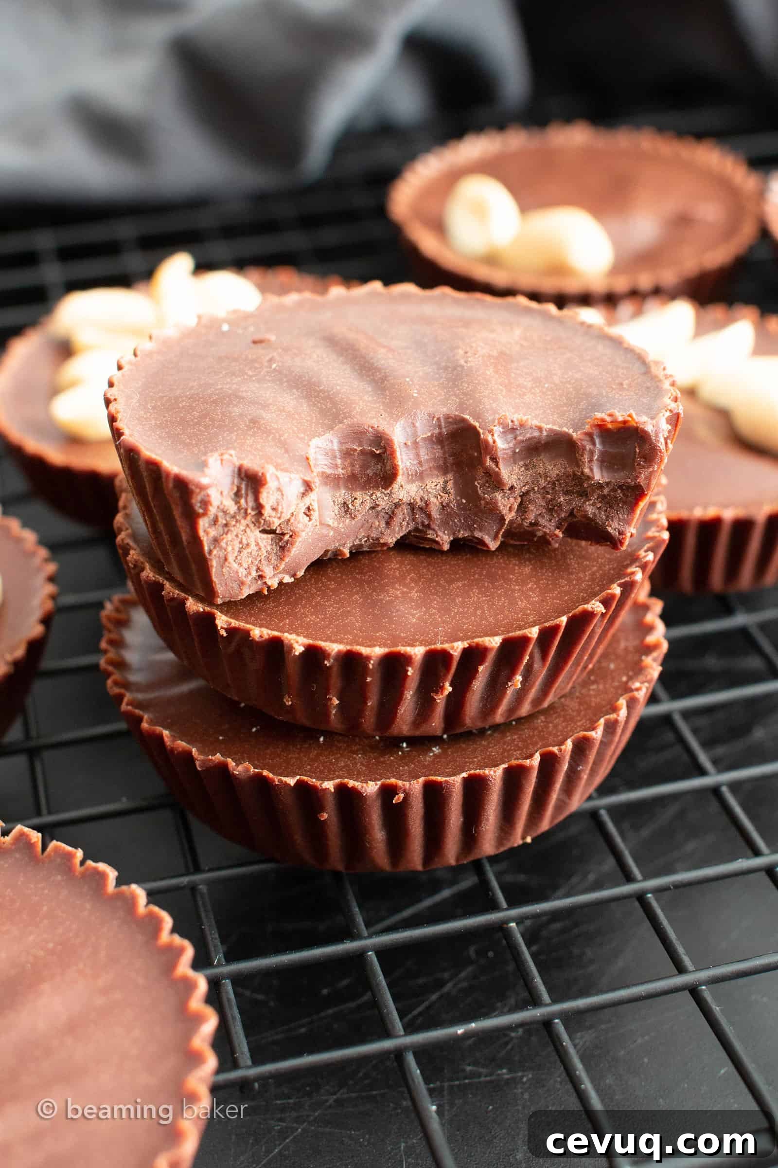 Chocolate Peanut Butter Fat Bombs