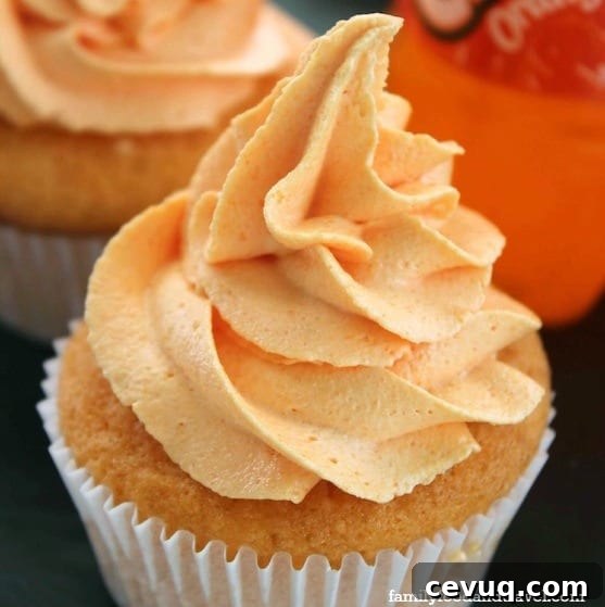 Orange Crush Cupcakes
