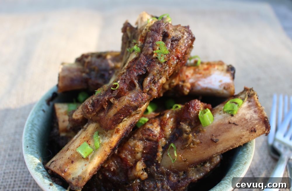 Slow Cooker Asian Beef Back Ribs