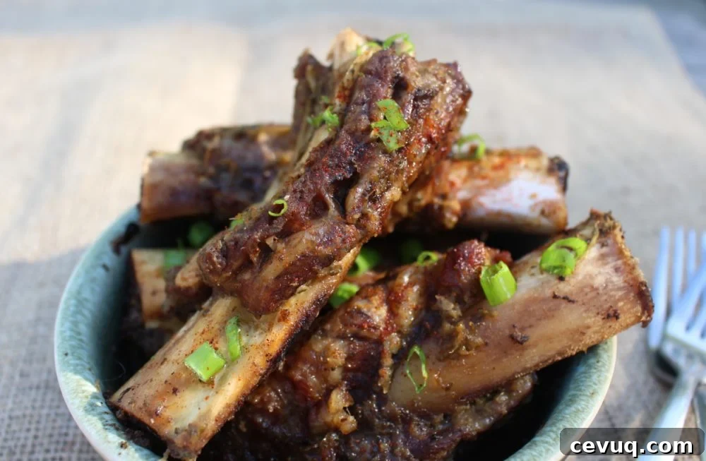 Slow Cooker Asian Beef Back Ribs