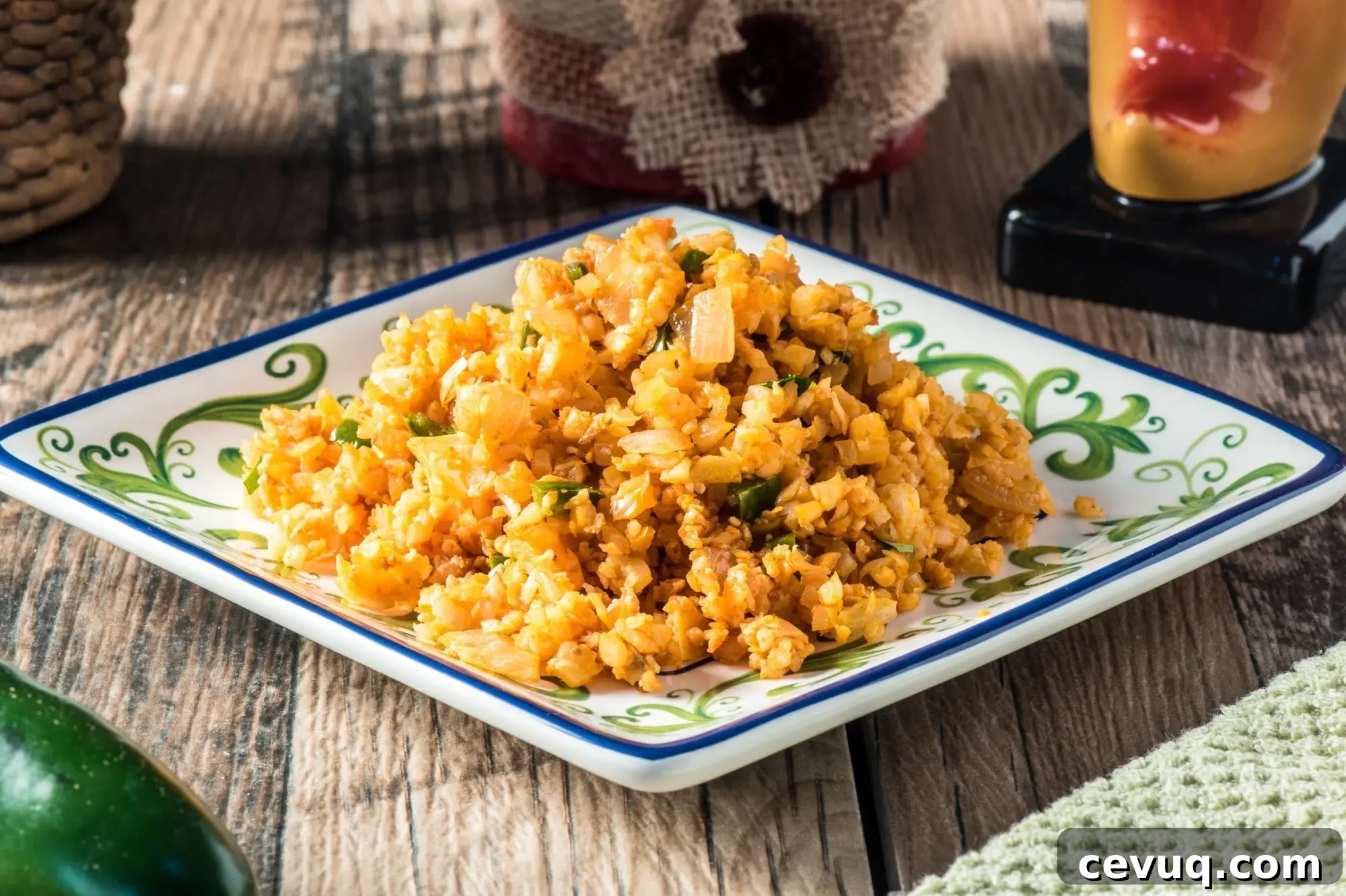 Cauliflower Spanish Style Rice