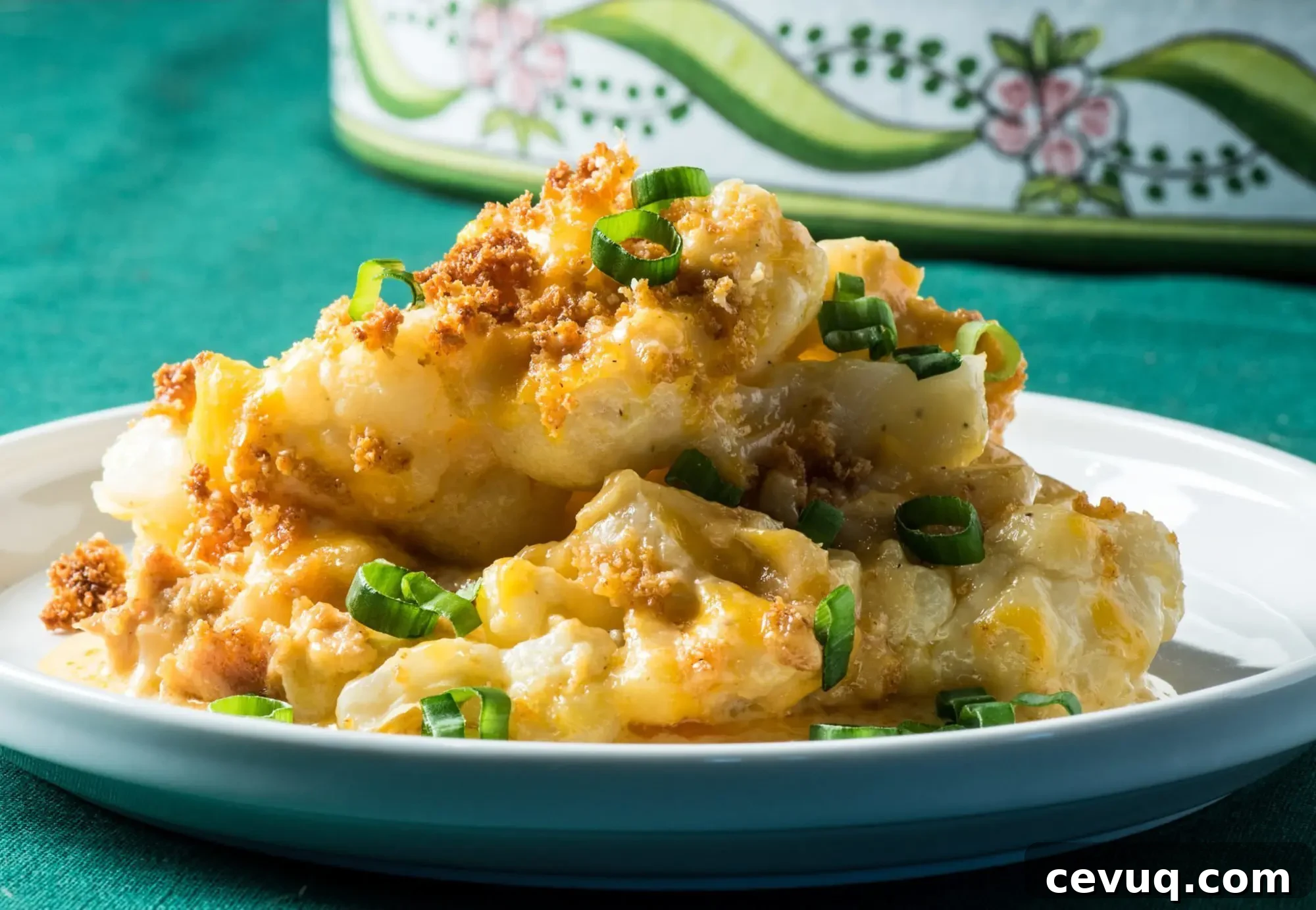 Low Carb Cauliflower Au Gratin