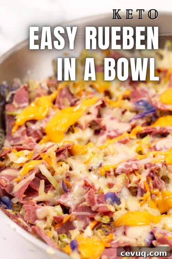 Easy Rueben In A Bowl Recipe