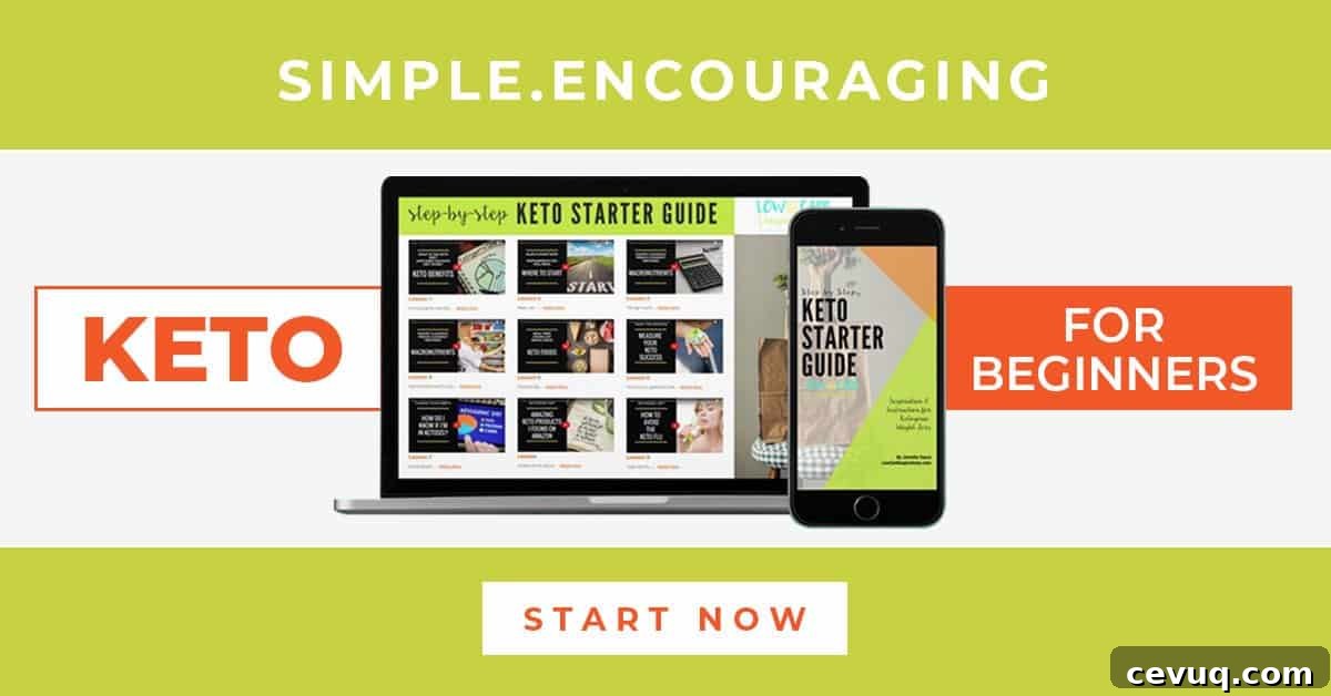 The Keto Starter Guide is an amazing resource as you get started on your keto/low carb journey. This guide has everything you need to get started in 9 simple video lessons and also includes workbooks with step by step instructions for beginners.
