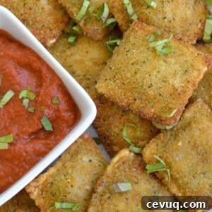 crispy ravioli