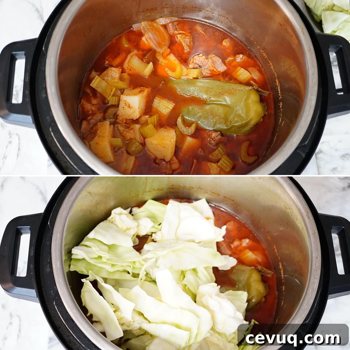 add the cabbage
