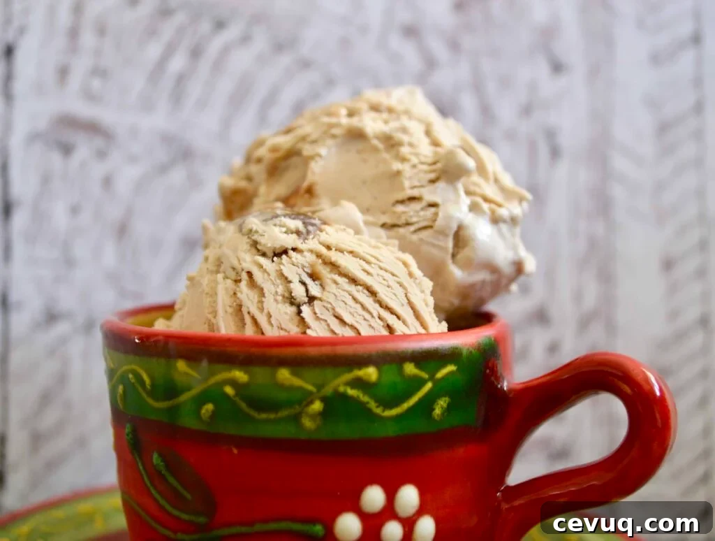 coffee ice cream