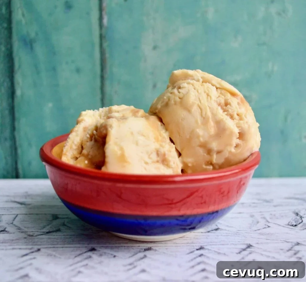 salted caramel ice cream