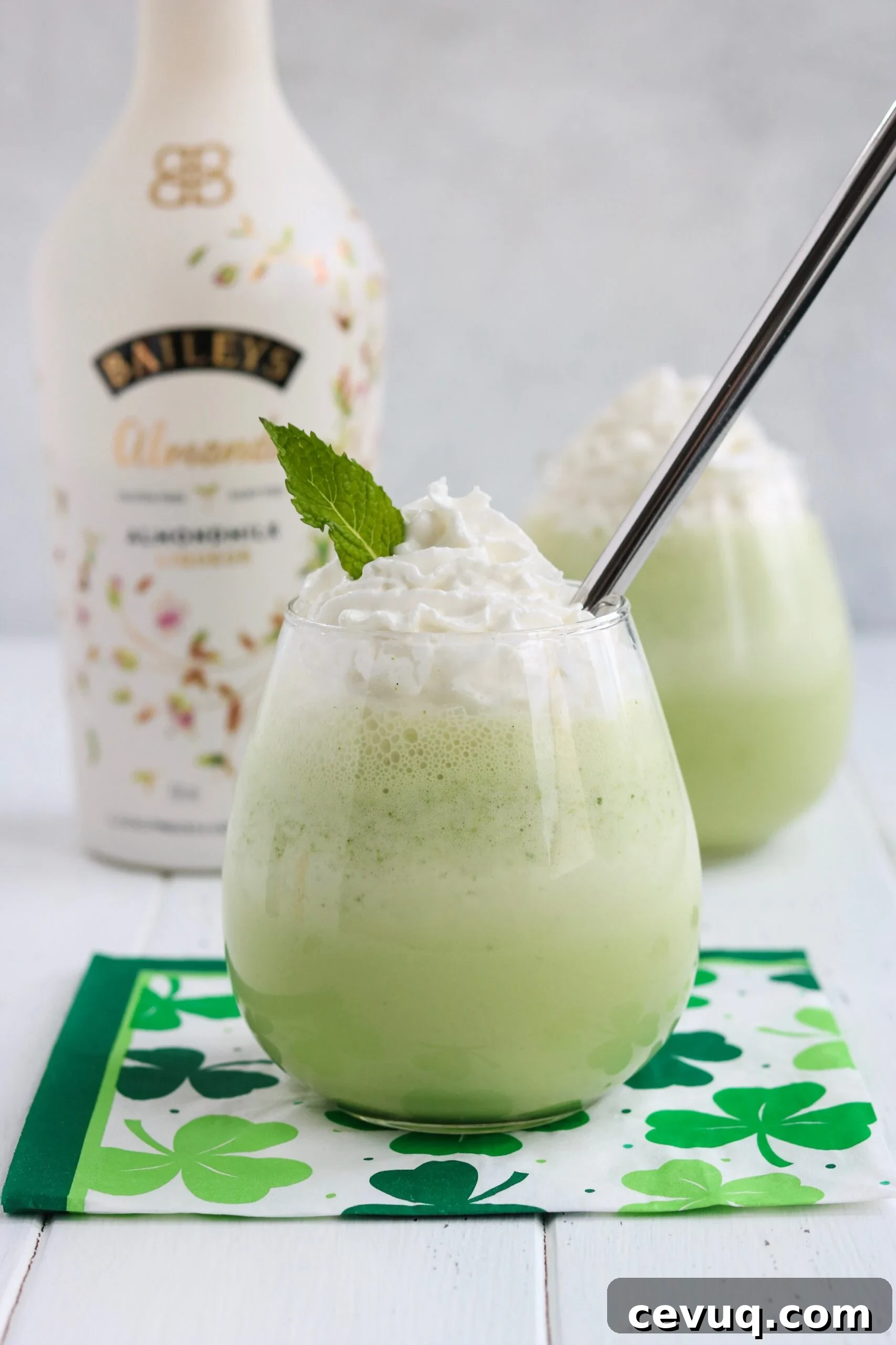 Vegan Gluten-Free Spiked Shamrock Shake Recipe (Dairy-Free) 2 img 3491 1