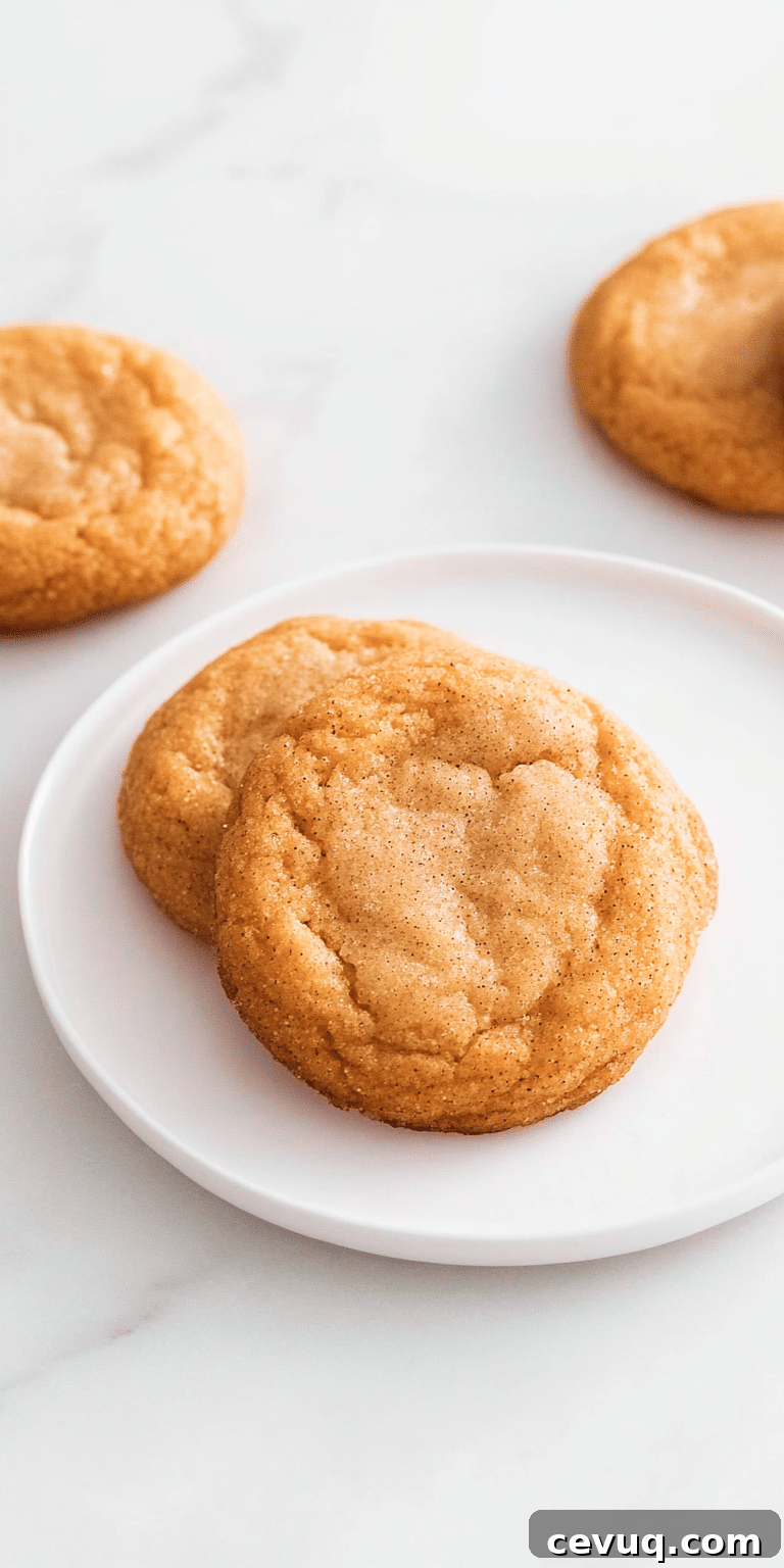 Plate of pumpkin snickerdoodles
