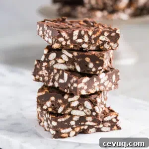 homemade chocolate crunch bars