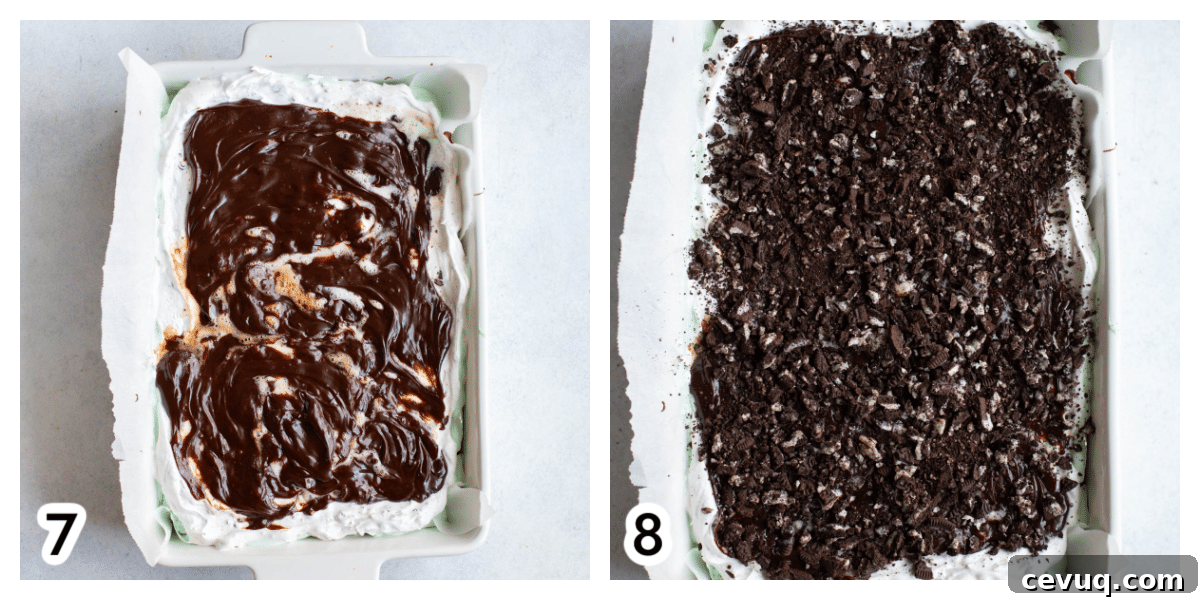 Mint Brownie Ice Cream Bars Recipe — Homemade Frozen Treats 13 img 38183 12