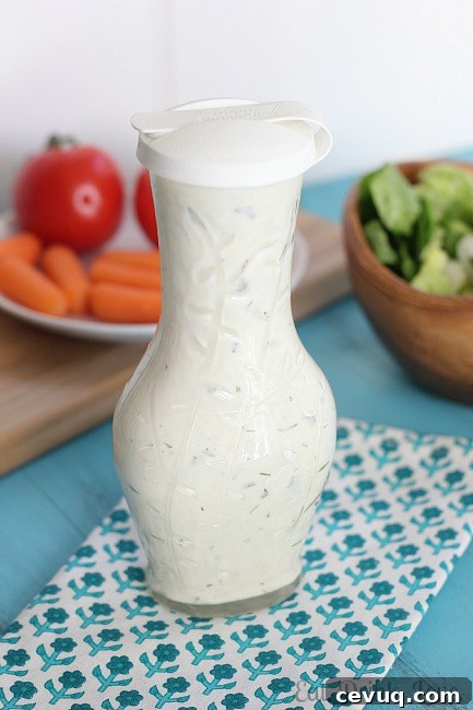 Low-Fat Buttermilk Ranch Dressing