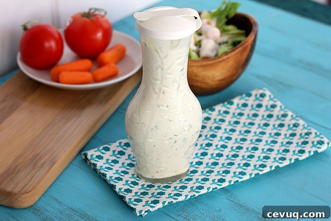 Low-Fat Buttermilk Ranch Dressing