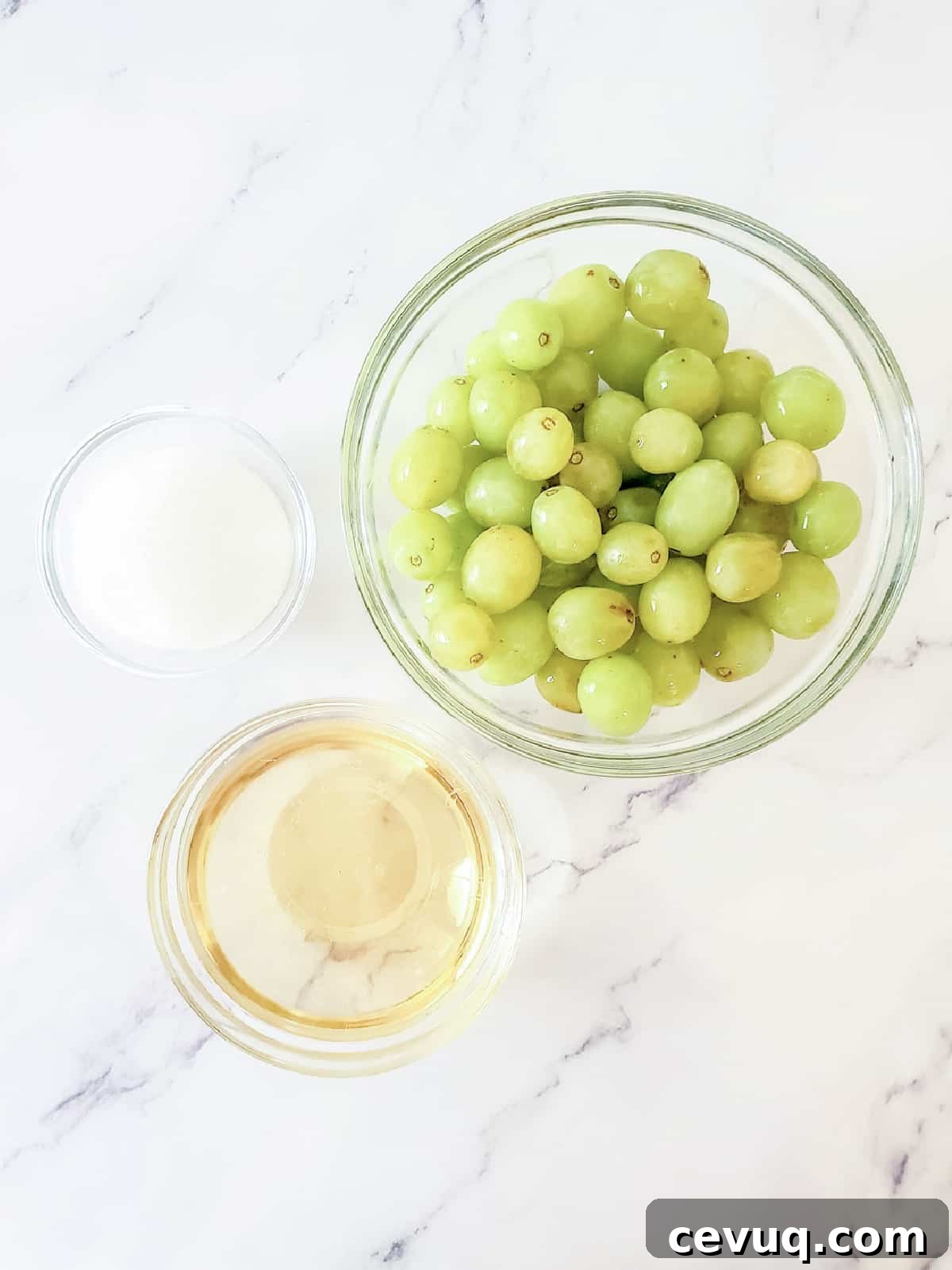 Champagne grapes ingredients