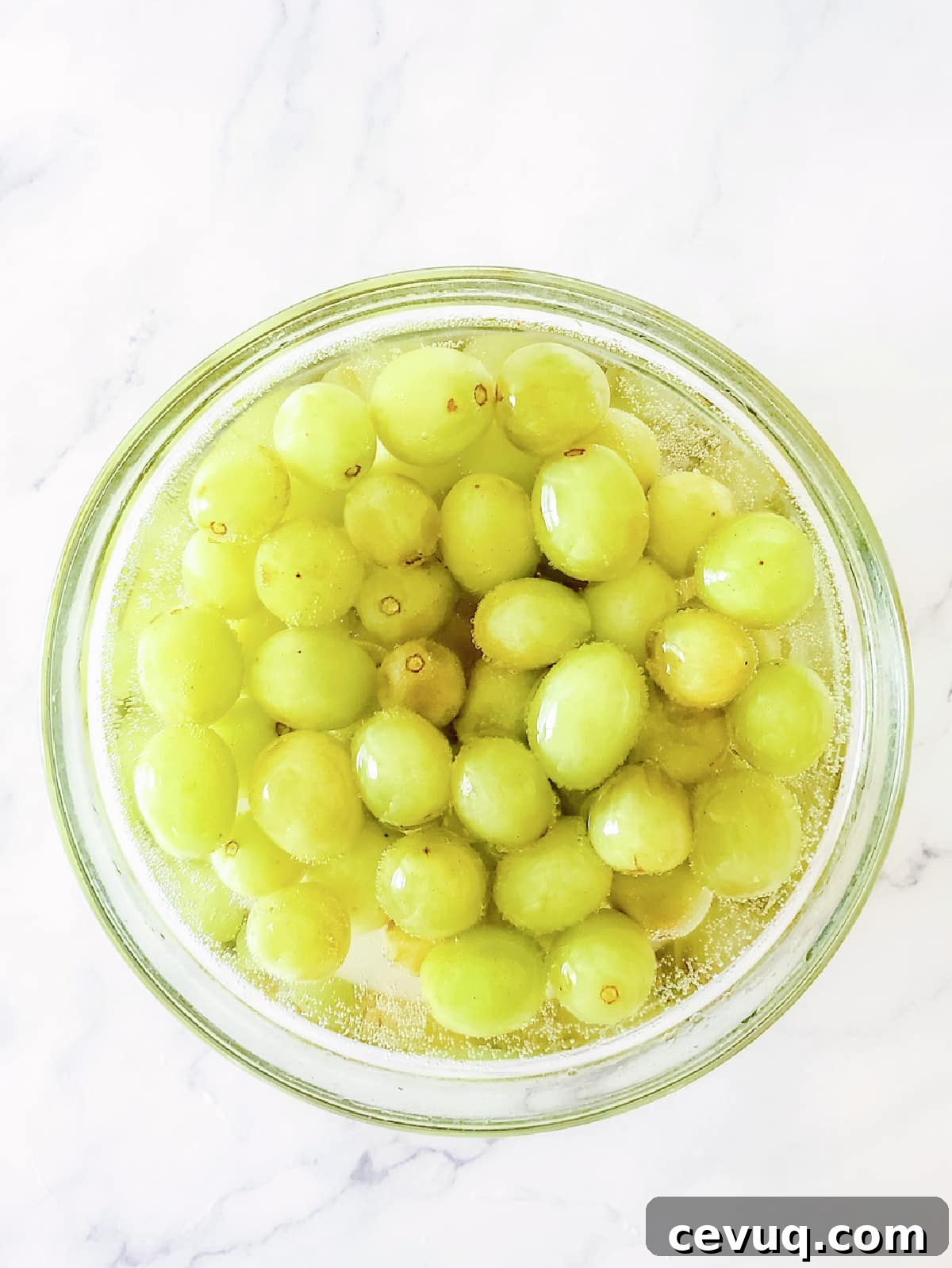 soak grapes for 12 hours