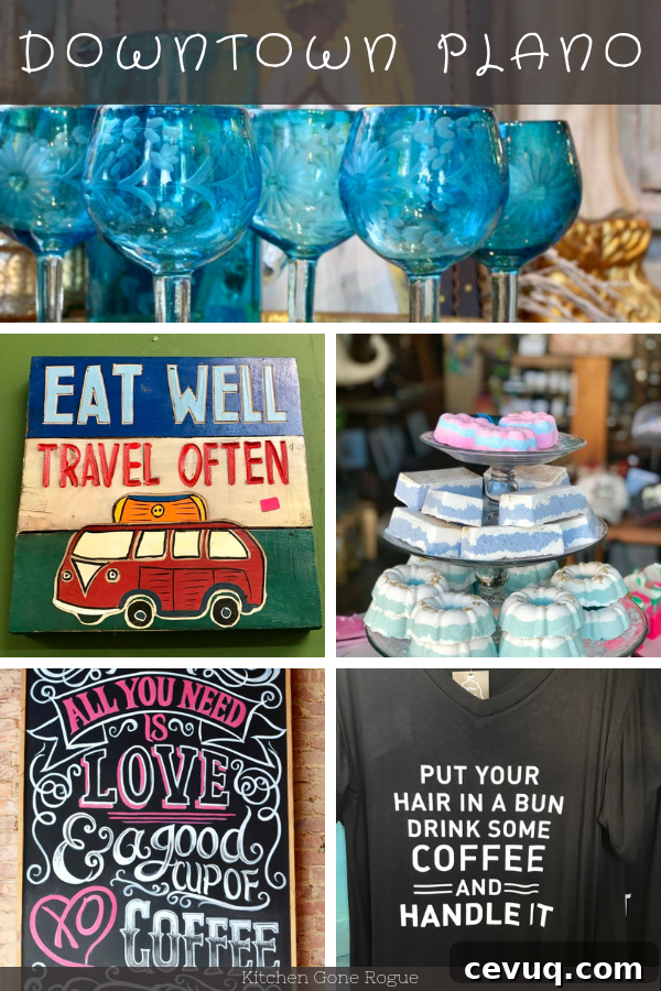 Plano Staycation Guide: Top Eats and Must-Do Activities 13 shopping in downtown plano