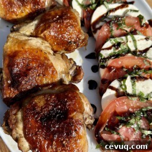 Roasted chicken thighs thumbnail