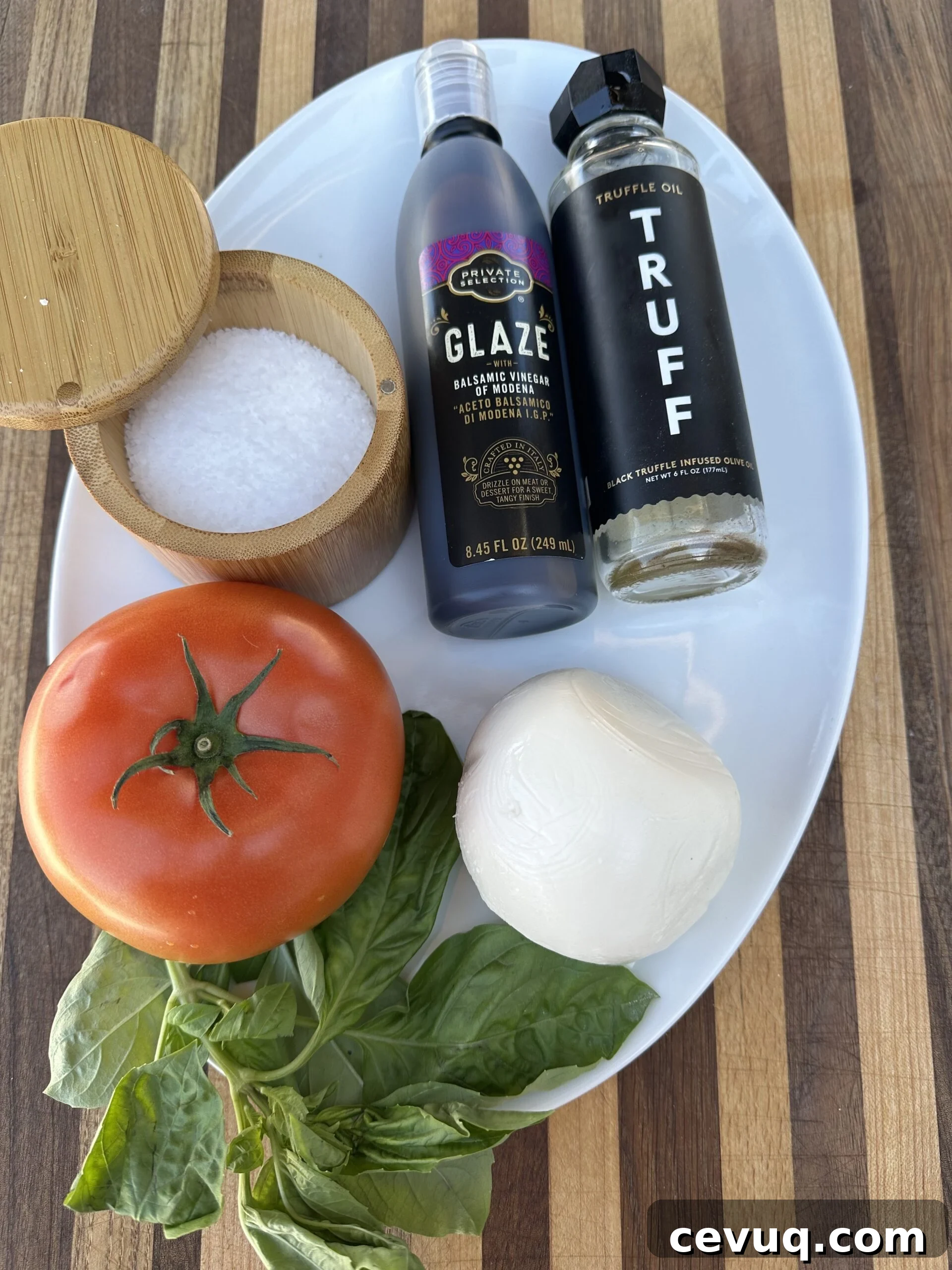 Caprese salad ingredients