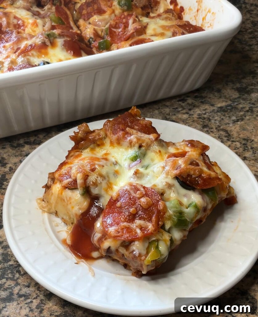 Bubble Up Pizza Bake