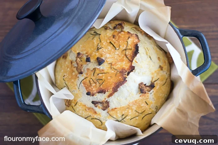 Instant Pot Chicken and Barley Soup Recipe for Quick Comfort 7 Roasted Garlic & Rosemary Bread