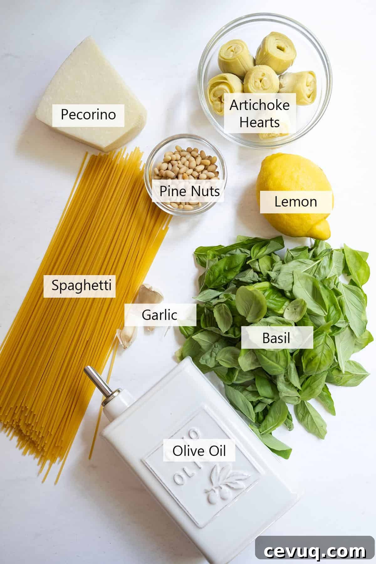 Ingredients for the recipe. 