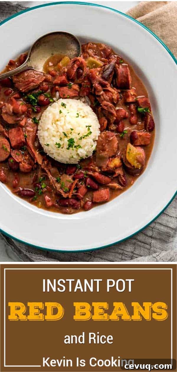 titled image: bowl of louisiana beans and rice