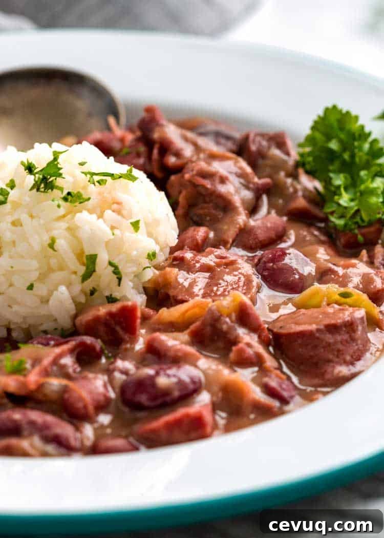 close up of spicy creole stew