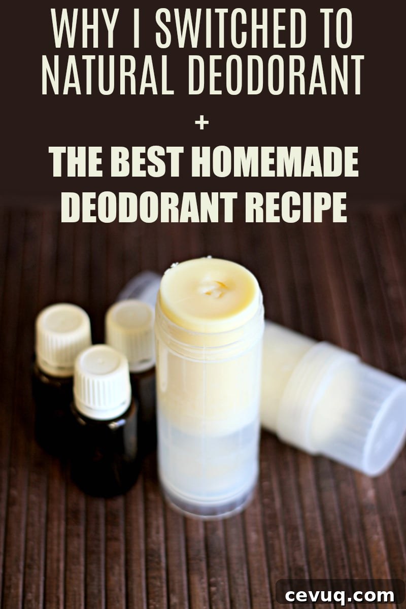 natural deodorant