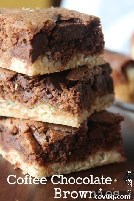 coffee chocolate brownies