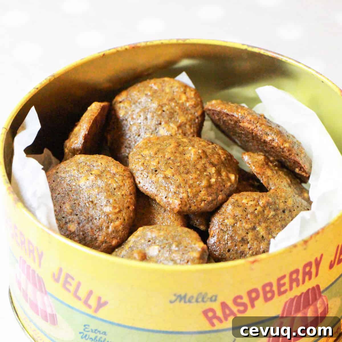 Zesty Orange and Walnut Cookies