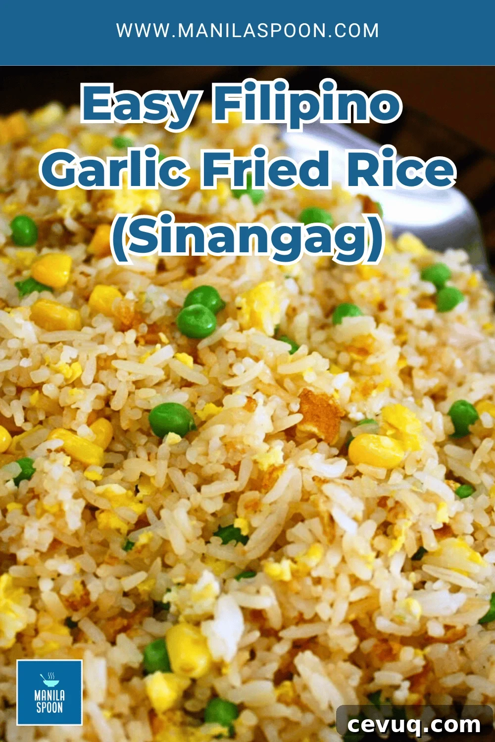 Turn leftover rice into something delicious with this Filipino Easy Garlic Fried Rice (Sinangag) recipe! Simple, flavorful, and perfectly garlicky, this classic Filipino breakfast staple pairs beautifully with eggs, tapa, or longganisa. A quick and tasty way to start your day! 