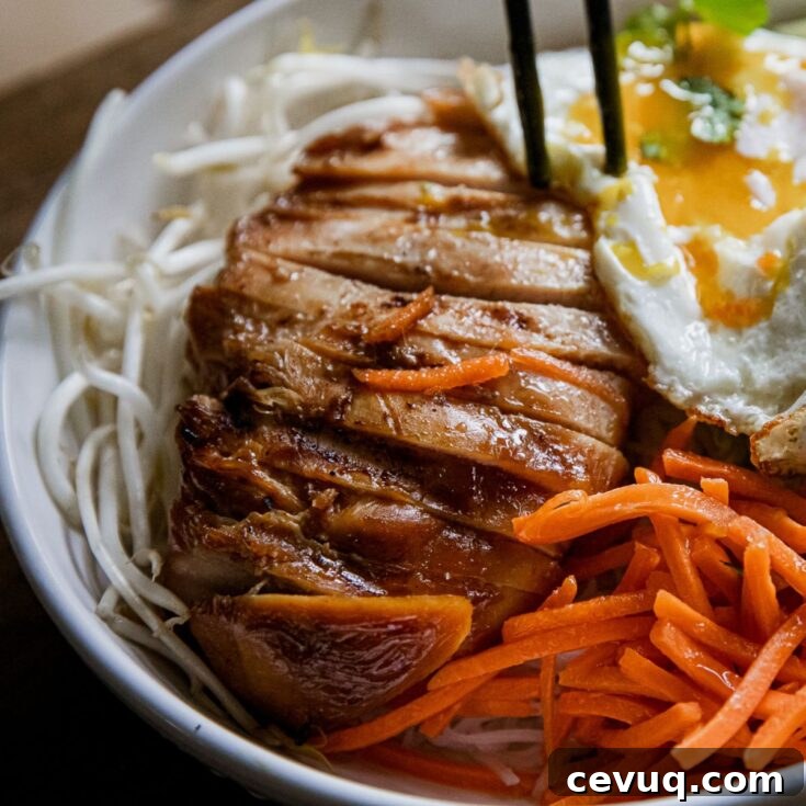 Grilled Vietnamese Chicken Vermicelli Bowl