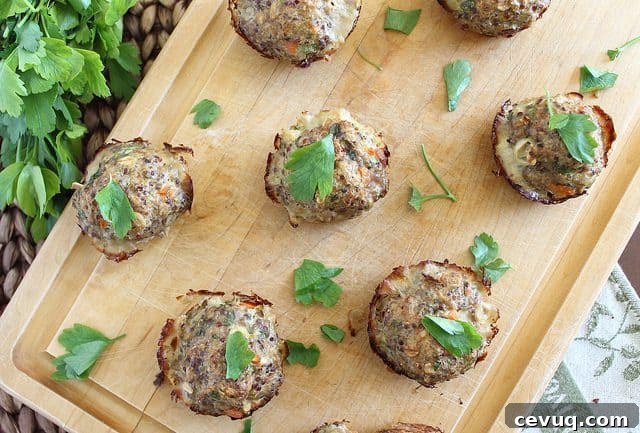 Turkey quinoa bites