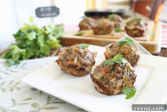 Muffins with turkey and quinoa