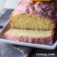 Glazed Blood Orange Loaf