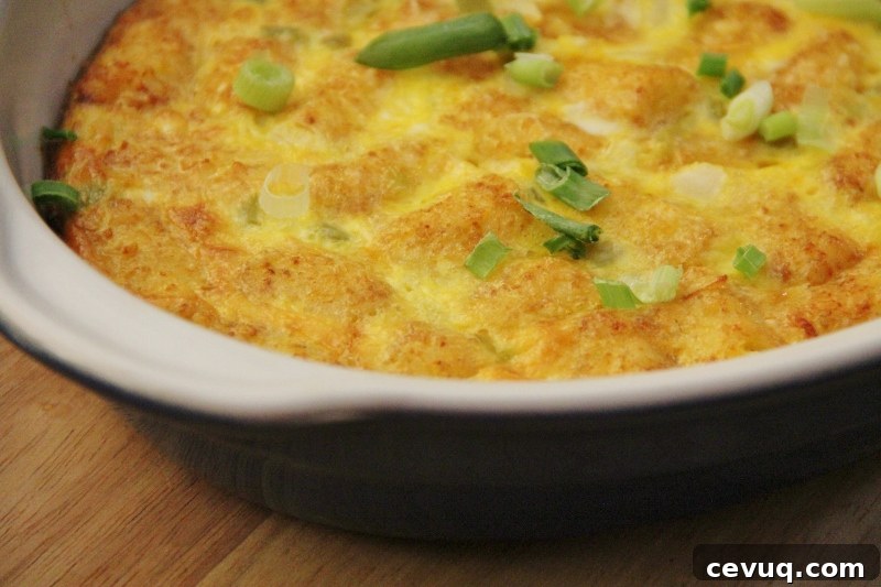 Sausage & Tater Tot Casserole
