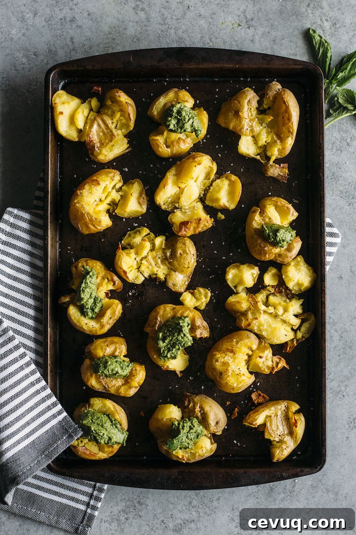 how to make smashed potatoes