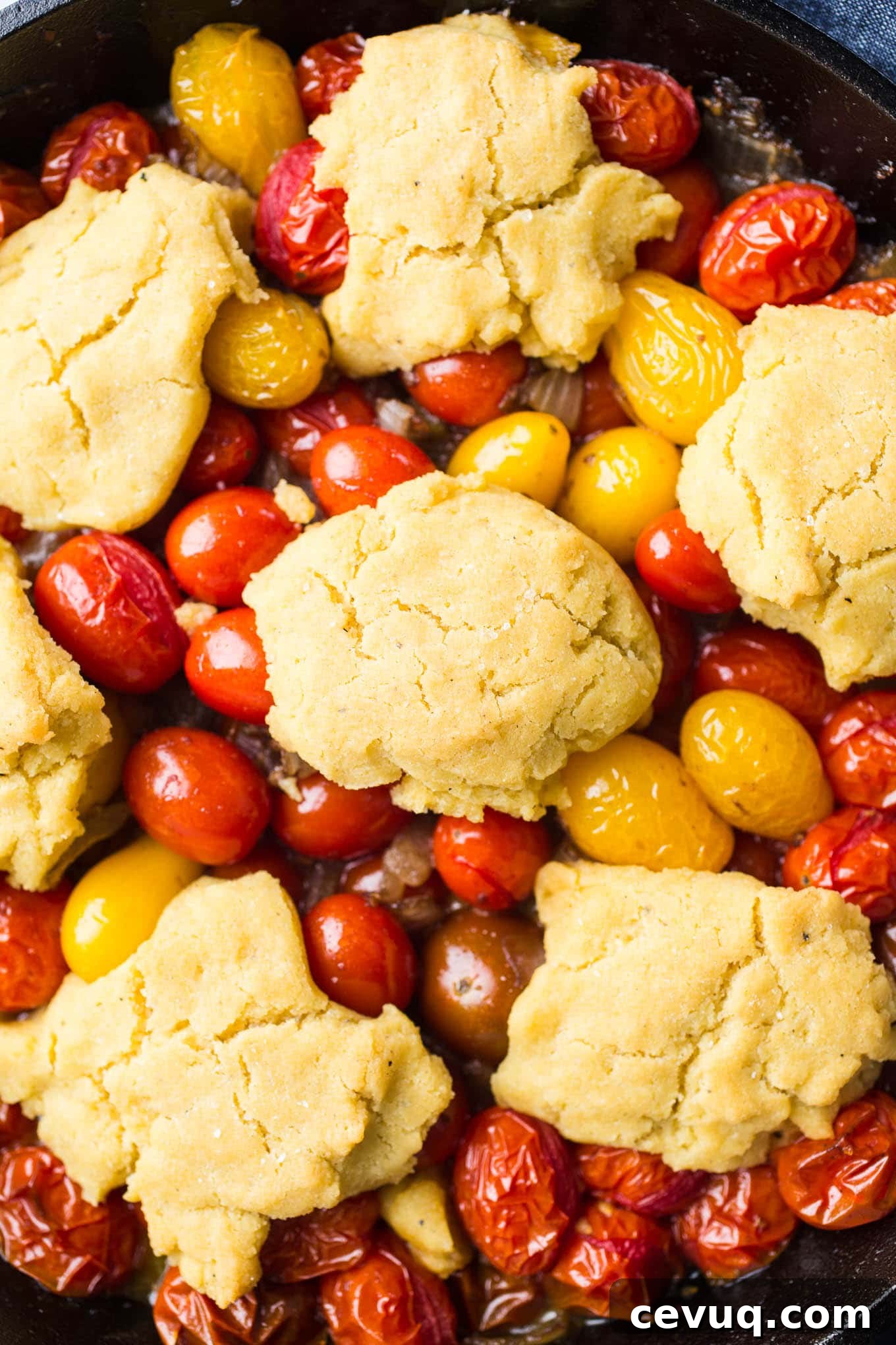 Gluten-Free Tomato Cobbler 