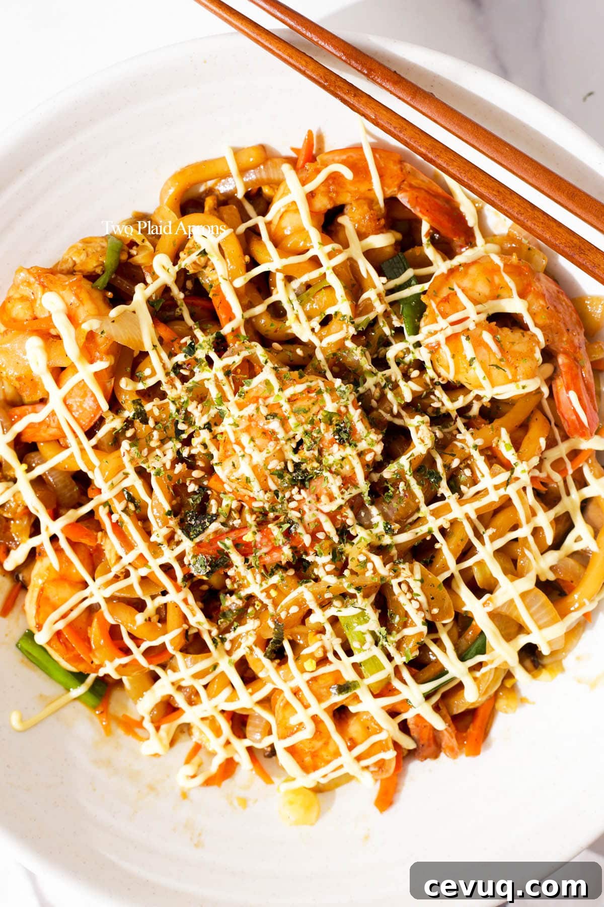 Shrimp Yaki Udon Recipe: Savory Stir-Fried Udon with Shrimp 5 img 7714 4